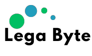 Logo of the company, LegaByte